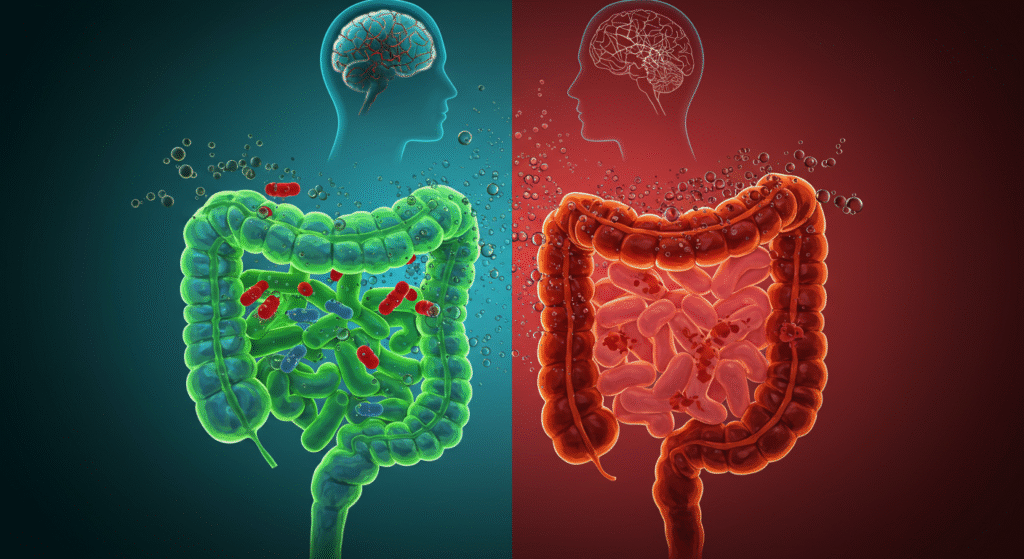 Intestino e cérebro, conexão afetada pelo refrigerante.